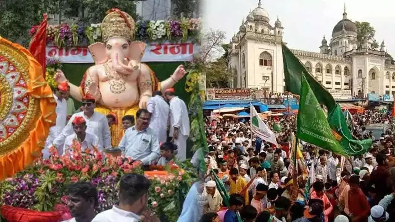 Ganesh and Milad-un-Nabi processions may overlap again