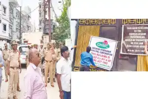 GHMC takes action and demolishes illegal buildings in Old City