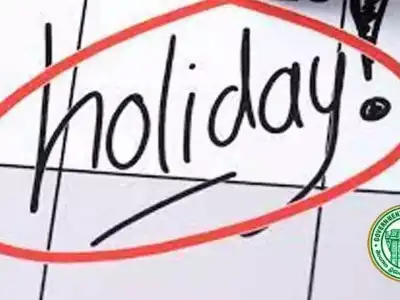 Government offices and schools closed tomorrow