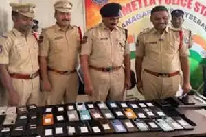 Hyderabad police find mobile phones worth over Rs 15 lakh