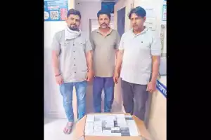 Hyderabad police seize Rs 3 crore in fake Apple products