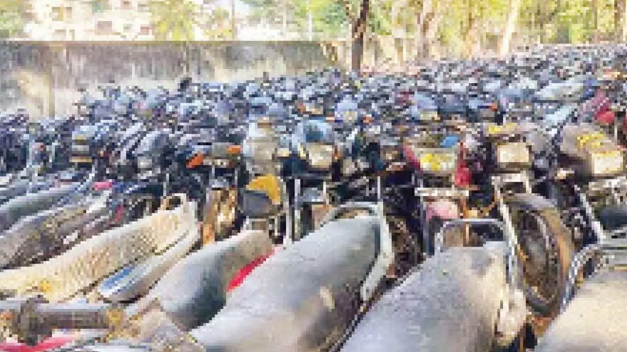 Hyderabad police to auction 1,783 unclaimed vehicles