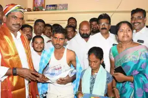 Indiramma’s first housewarming with MLA Megha Reddy attending