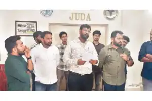 Junior doctors protest police actions over stipend denial