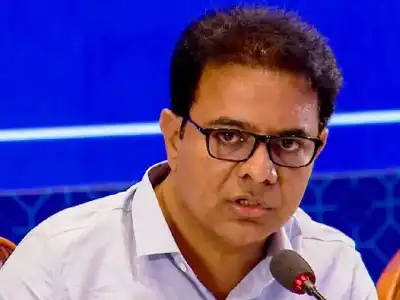 KTR accuses Congress leaders of taking farmers’ land in Pharma City
