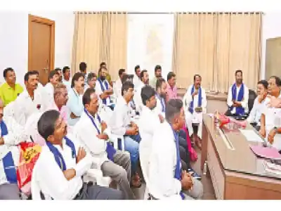 KTR challenges Revanth to debate on Medigadda Barrage