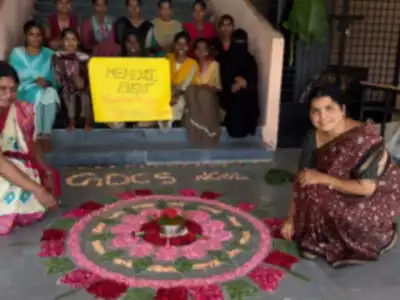 Mehendi Celebrations Delight at Government Science College
