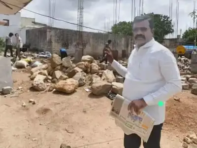 MLA’s Assistant Accused of Taking Panchayat Land in Gattu Mandal