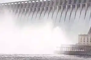 Nagarjunasagar opens 26 gates due to heavy water flow