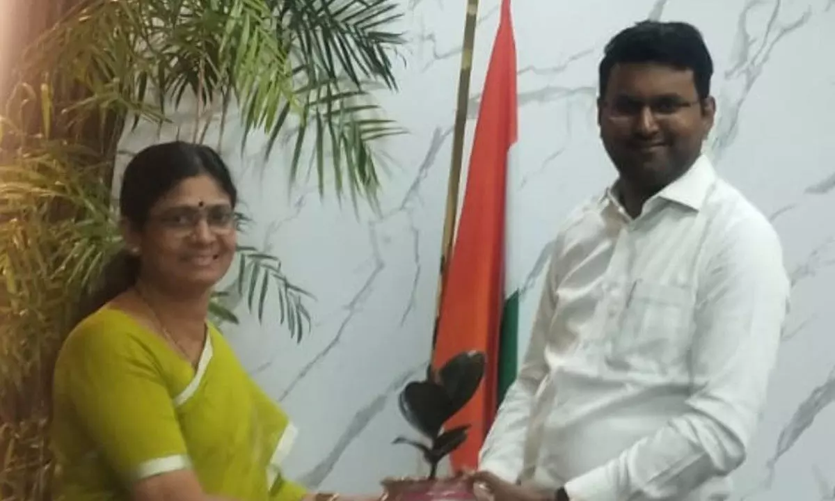 Nishita becomes new head of SC Corporation in Jogulamba Gadwal