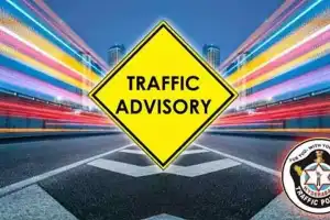 Police give traffic warning for Congress meeting at LB Stadium today