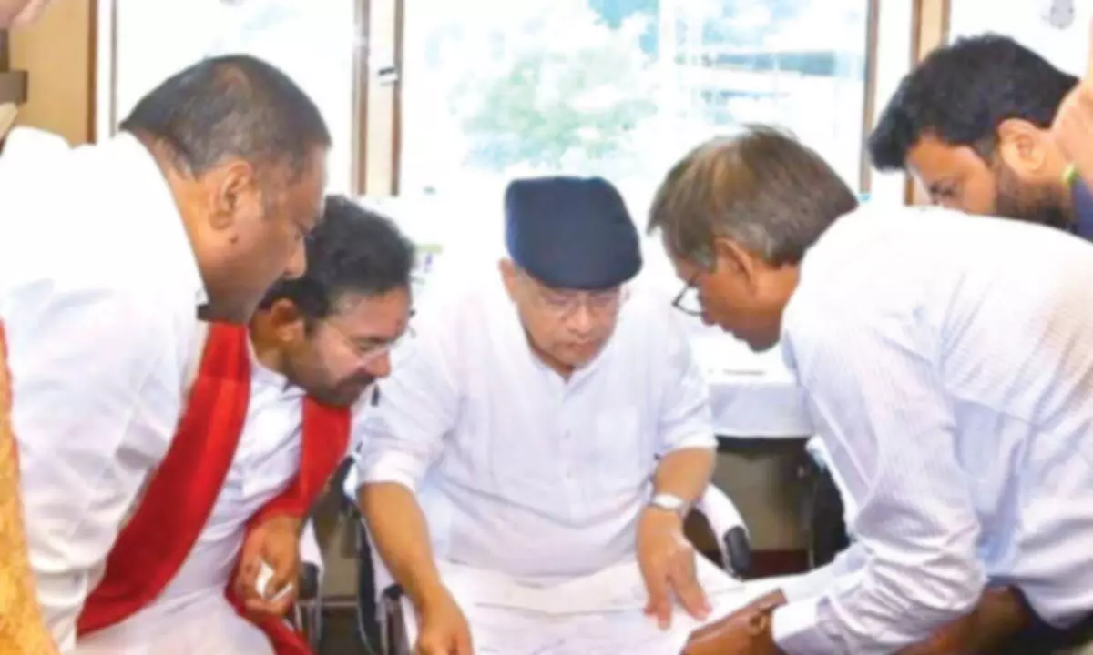 Railway Minister examines Nirmal line