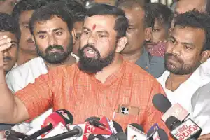 Raja Singh leaves BJP