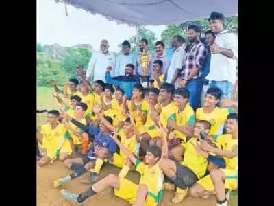 RR Wins Inter-District Football Championship