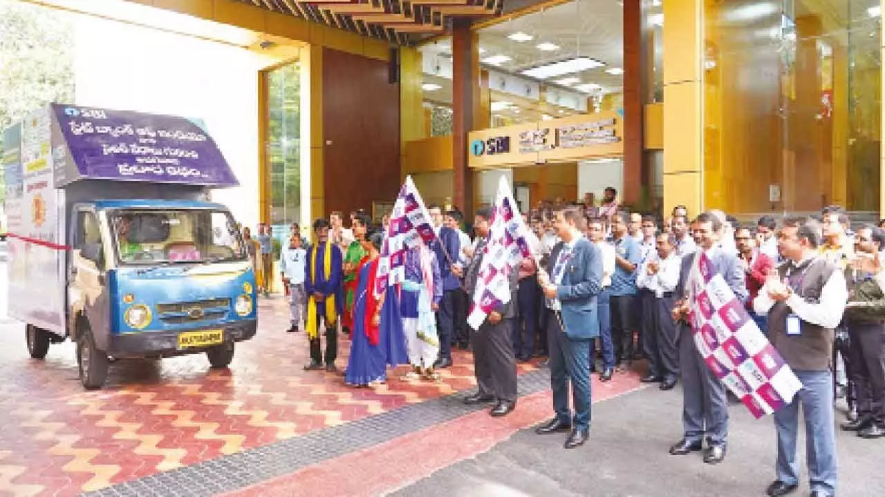 SBI launches 3 mobile vans for cyber safety campaign