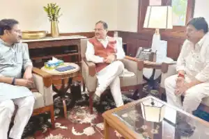 State BJP leader finishes Delhi trip