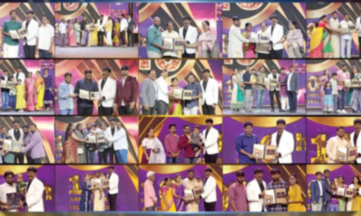 Suman TV marks 10 years by giving employees 2BHK flats