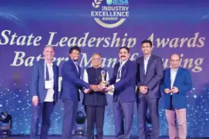 TG wins industry excellence award for battery manufacturing leadership