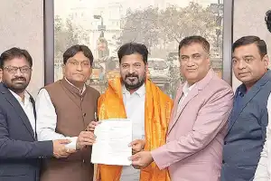 THCAA members ask CM for lawyers’ housing society in Rajendra Nagar