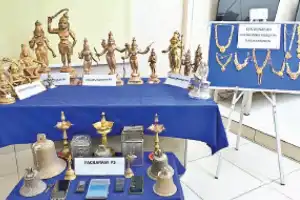 Thieves arrested for stealing idols; deities returned home