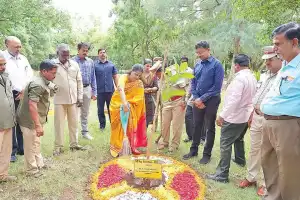 Tree Festival celebrated at Nehru Zoo Park