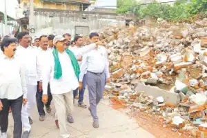 Tummala thanks residents for donating land for temple development