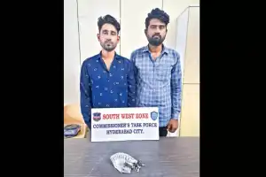 Two arrested for scamming elderly women with fake money