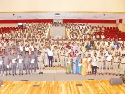 446 officers honored at Hyderabad Commissionerate