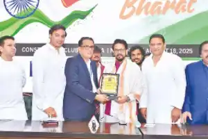 Azharuddin and Anurag Thakur team up for a drug-free India campaign