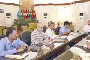 Bandi Sanjay checks CIS plan to reduce cybercrimes