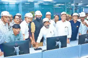 Bhatti opens first unit of Yadadri power plant, promises completion by January 2026
