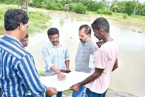 Bhupalapally on high alert: Official checks situation