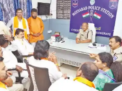 BJP leaders criticize arrest of state chief