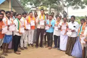 BJP Starts Campaign in Uppal Village to Showcase Government Achievements