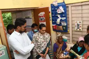 Collector makes surprise visit to health sub-centre