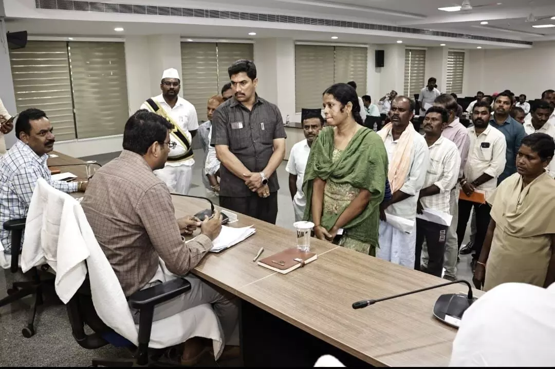 Collector Stresses Quick Resolution of Public Complaints; Honored for Good Governance