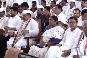 Congress holds protest at Jantar Mantar in Delhi for BC reservations