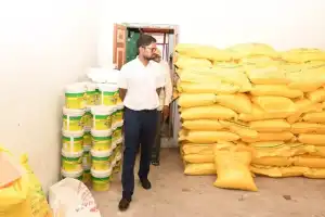 District Collector Adarsh Surabhi assures enough fertilizer stock, urges farmers to take only what they need