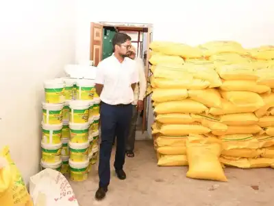 District Collector Adarsh Surabhi assures enough fertilizer stock, urges farmers to take only what they need