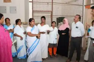 District Collector Visits Basti Hospital, Urges Better Healthcare