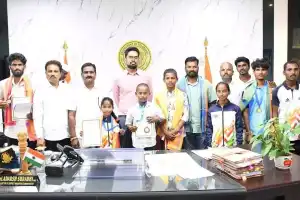District officials praised the athletes