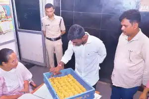 EO visits Rajanna temple