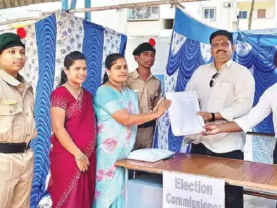 Excitement about elections at New Vision School