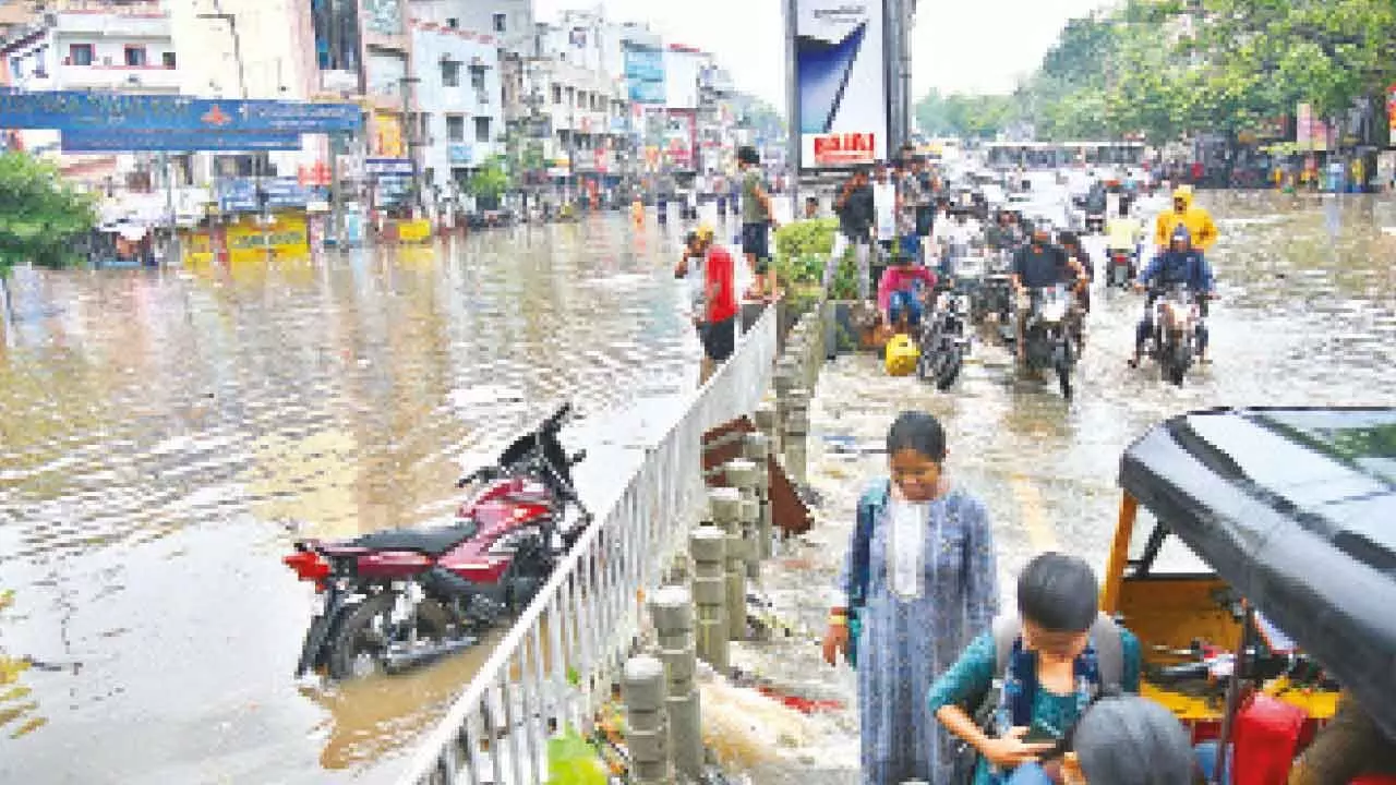 Floods worsen for residents due to blocked drains