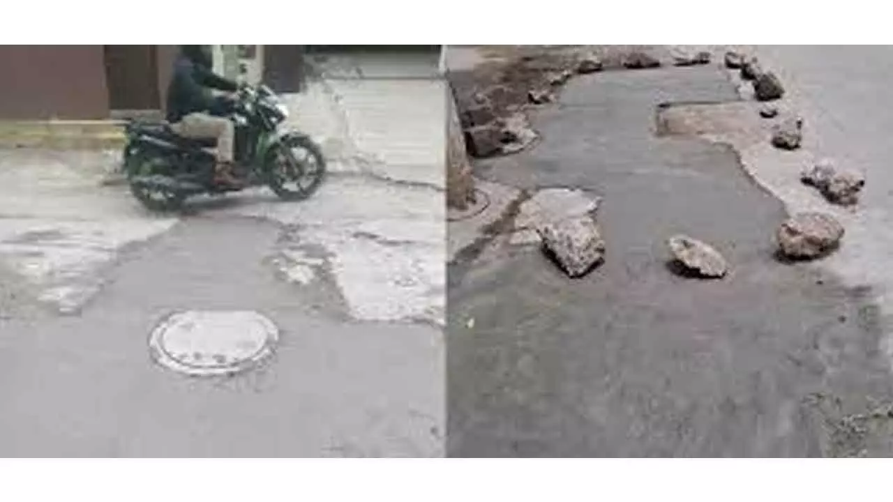 GHMC fixes more than 10,000 potholes in Hyderabad