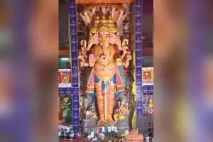Grand Ganesh Arrival in Khairatabad