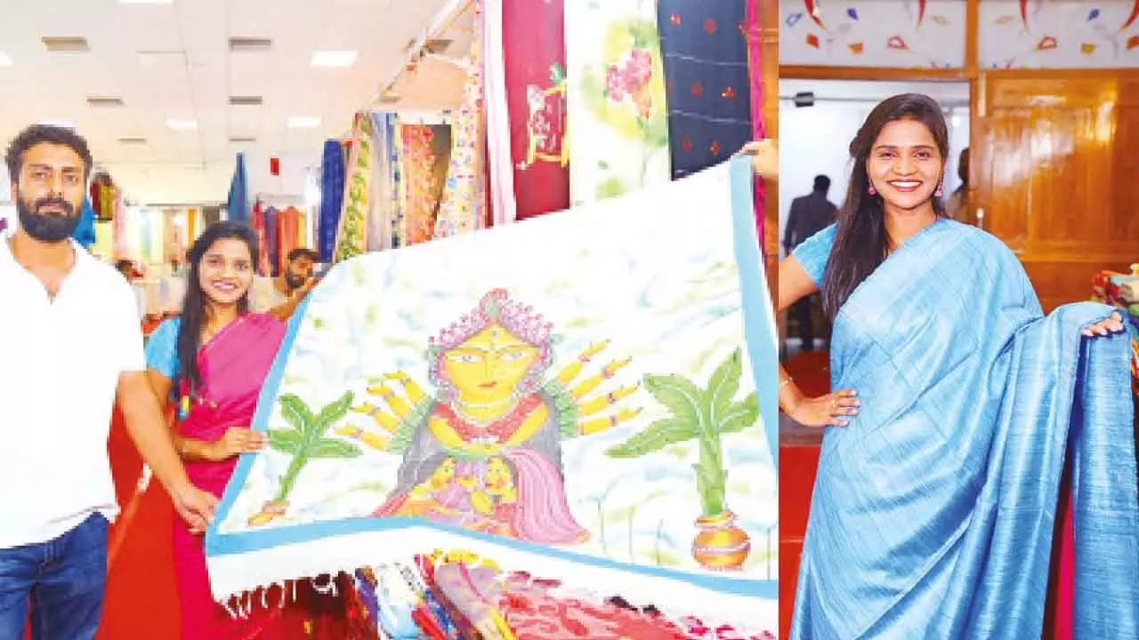 Handloom Expo Showcases Indian Heritage in Hyderabad