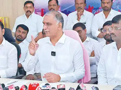 Harish criticizes Congress government for poor irrigation management