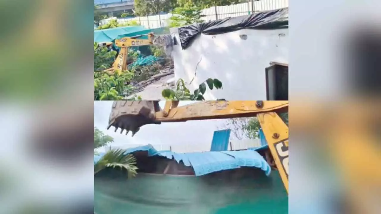 HYDRAA removes encroachers from JHCHS land