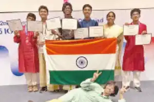 Indian teens win at IOL 2025 language contest